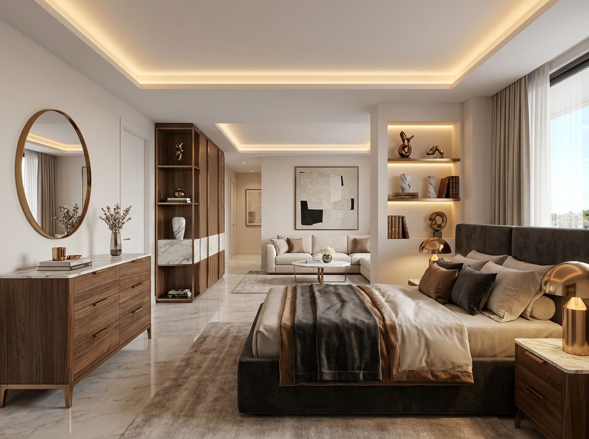 Contemporary Lux Hotel interior design — example 2 by Mr Cow Studio Singapore