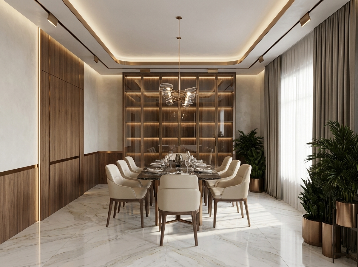 Modern Classic interior design — example 2 by Mr Cow Studio Singapore