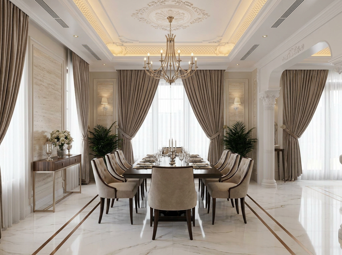 Modern Classic interior design — example 3 by Mr Cow Studio Singapore