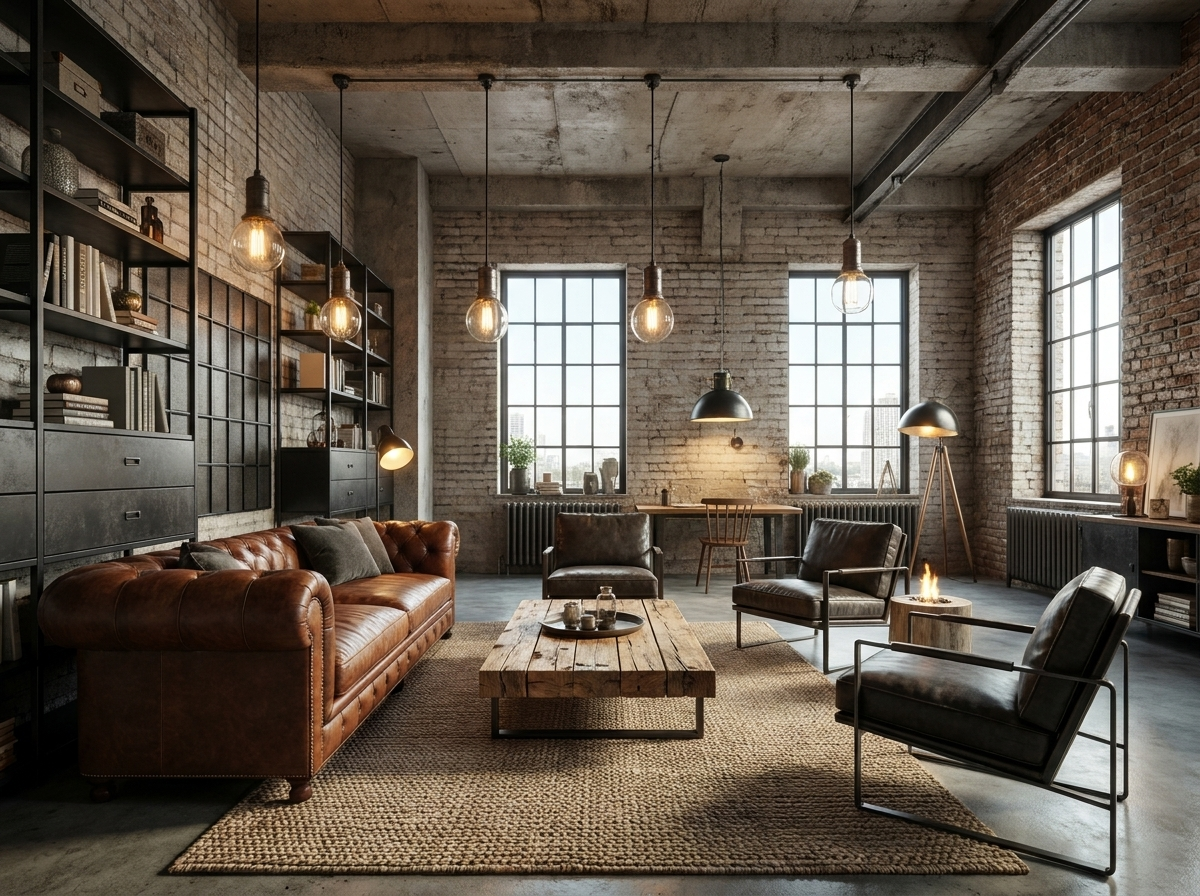 Industrial interior design — example 3 by Mr Cow Studio Singapore