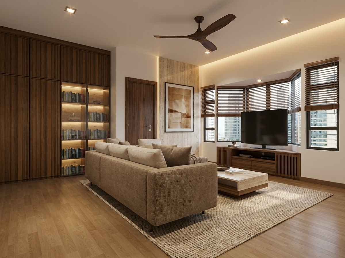 Japandi interior design — example 6 by Mr Cow Studio Singapore