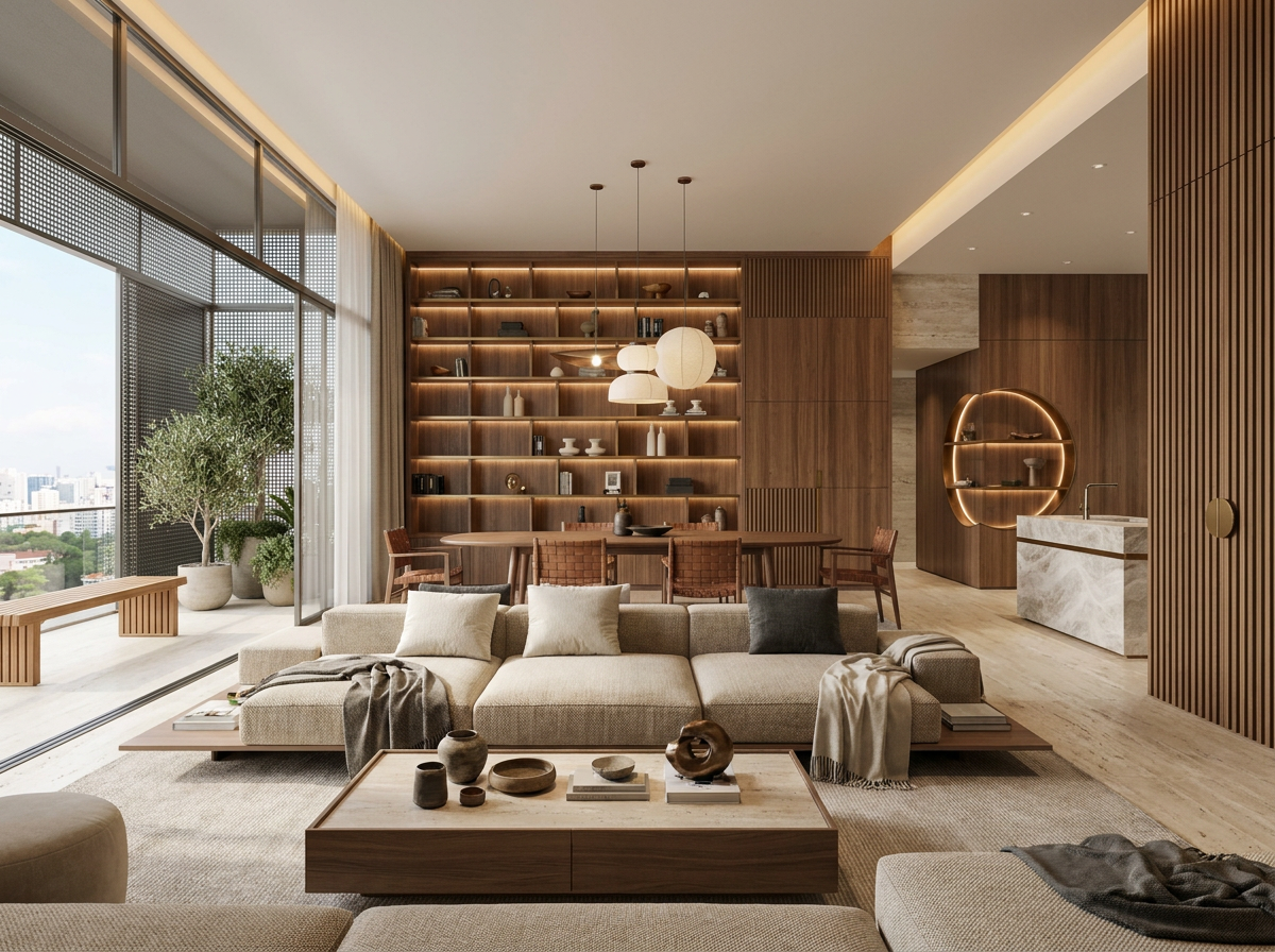 Contemporary Lux Hotel interior design — example 14 by Mr Cow Studio Singapore