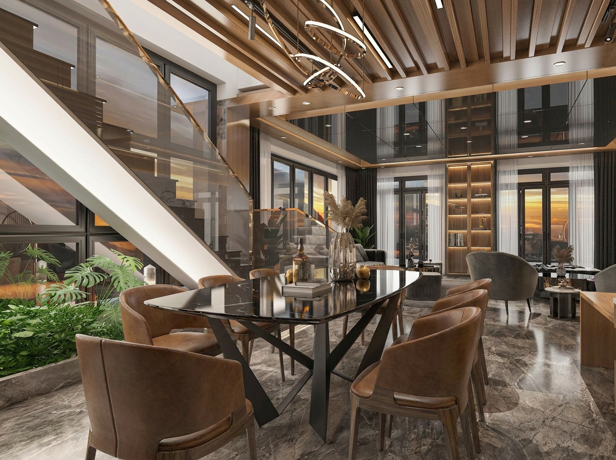 Modern Lux interior design — example 2 by Mr Cow Studio Singapore