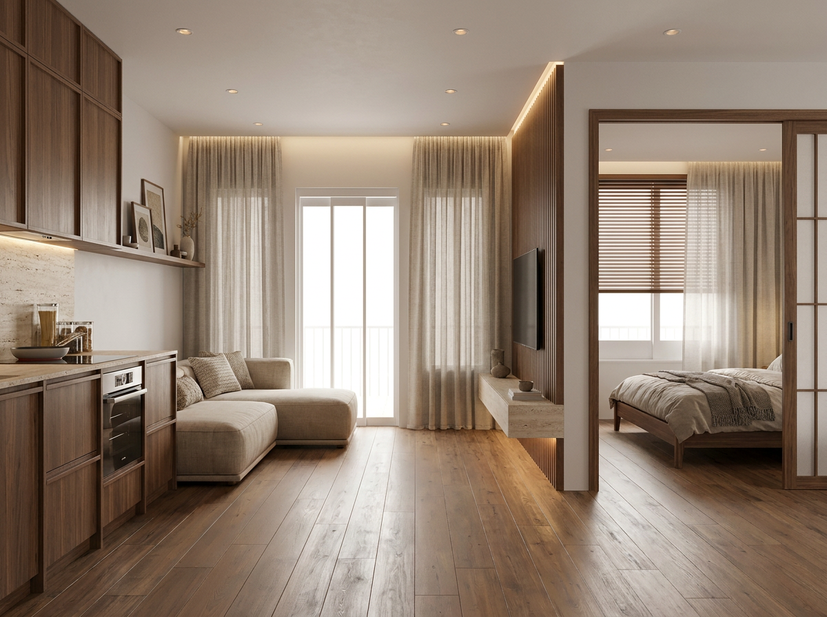 Modern Minimalist interior design — example 3 by Mr Cow Studio Singapore