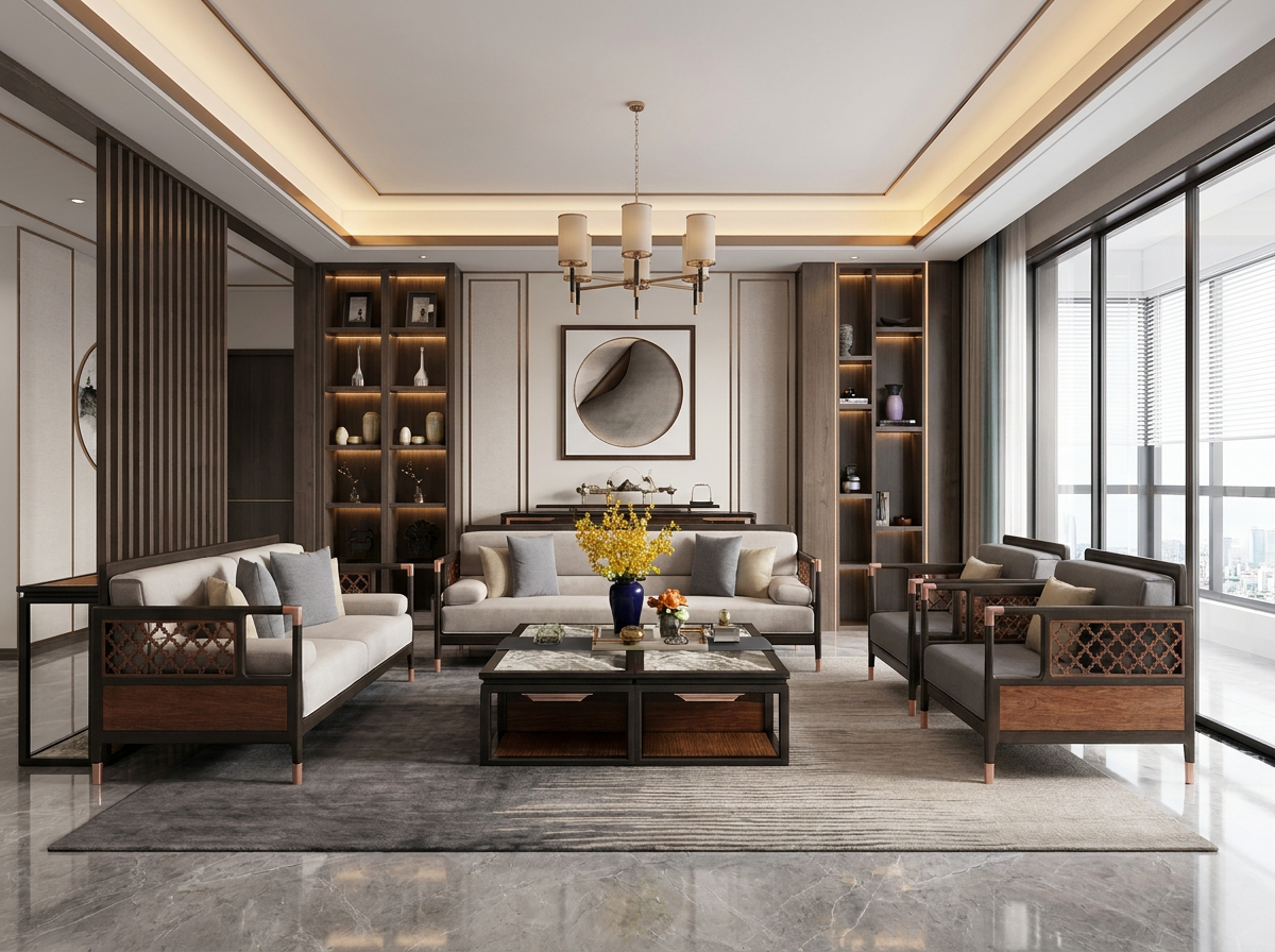 Modern Oriental interior design — example 7 by Mr Cow Studio Singapore